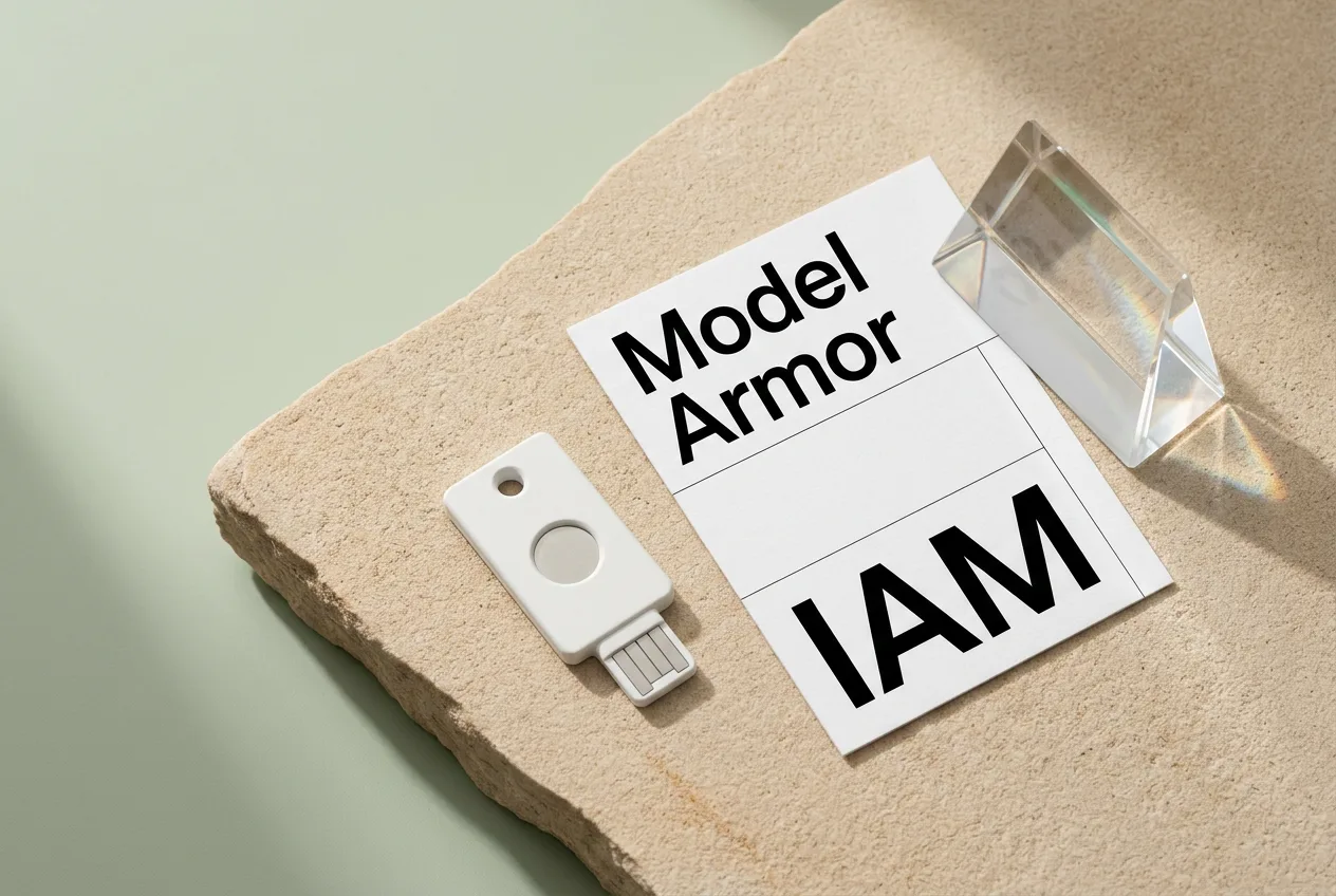 Концепт безопасности enterprise-агентов Model Armor и IAM для Vertex AI