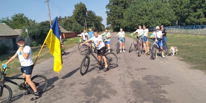 В Яганівському старостаті провели благодійний веломарафон